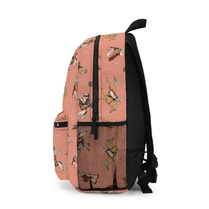 Rodeo Queen Backpack in Coral