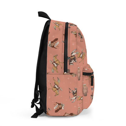 Rodeo Queen Backpack in Coral