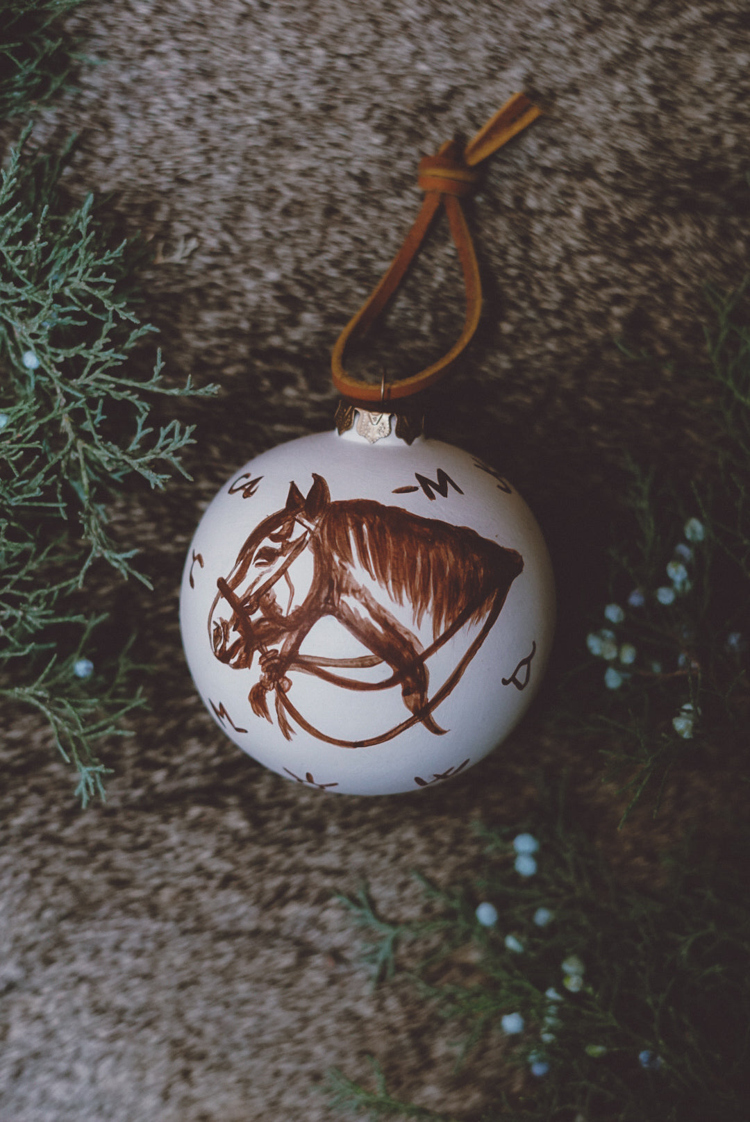 Horse Brands Ceramic Ornament – The Pinyon Range Mercantile