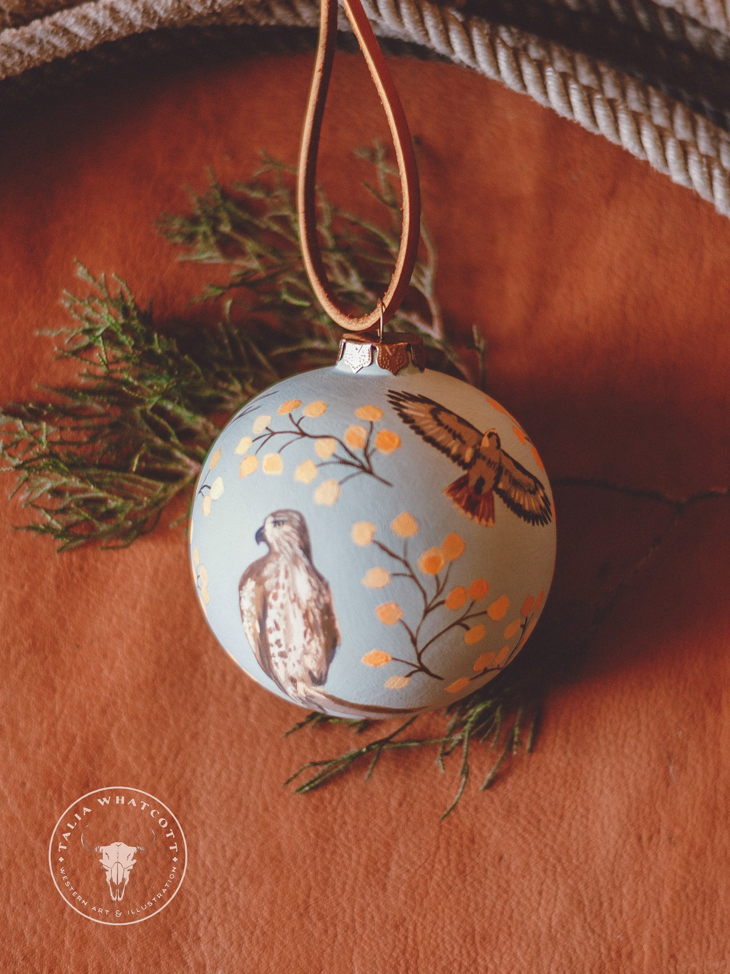 Mule Deer Ceramic Ornament