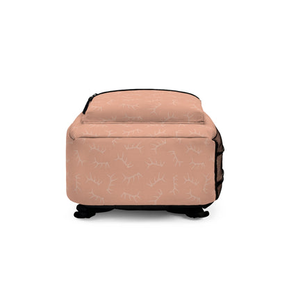 Elk Shed Backpack in Peachy Pink